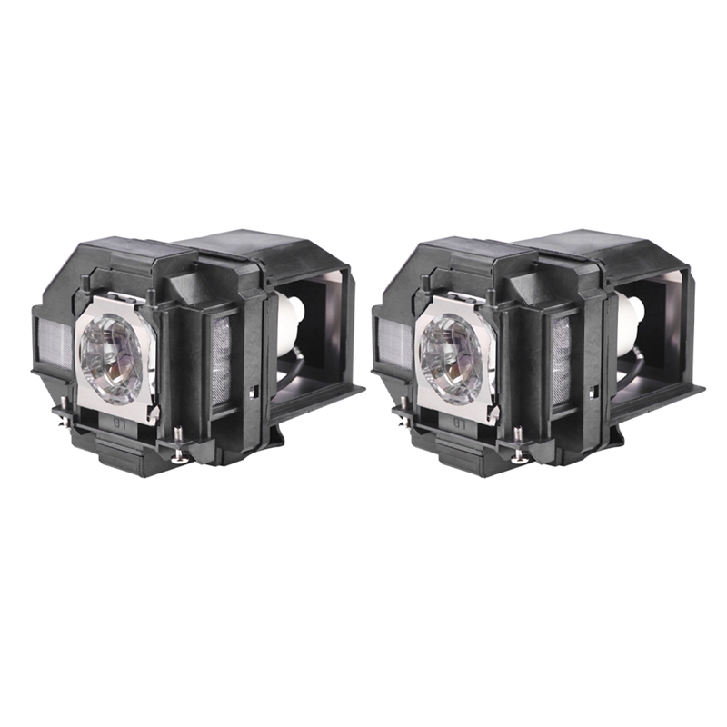 2X Replacement Projector Lamp Bulb for EPSON for ELPLP96 / V13H010L96 EB-W39 EB-W42 EB-X41 EB-W05 with Housing. 