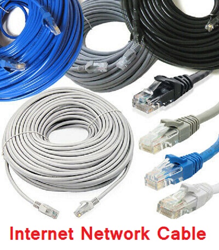 Cat6 Ethernet Cable,(10 Feet ) LAN, utp Cat 6, RJ45, Network Cord, Patch, Internet Cable -(10 Feet )