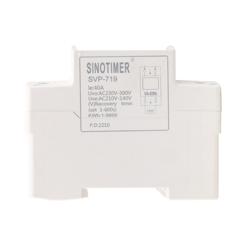 SINOTIMER 40A Adjust Voltage Relay over Under Voltage Protector over Current Limit Wattmeter KWH Energy Meter Power Comsumption. 