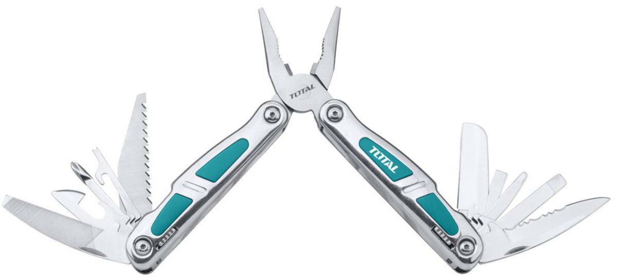 Foldable multifunction tool TOTAL-TFMFT01151. 