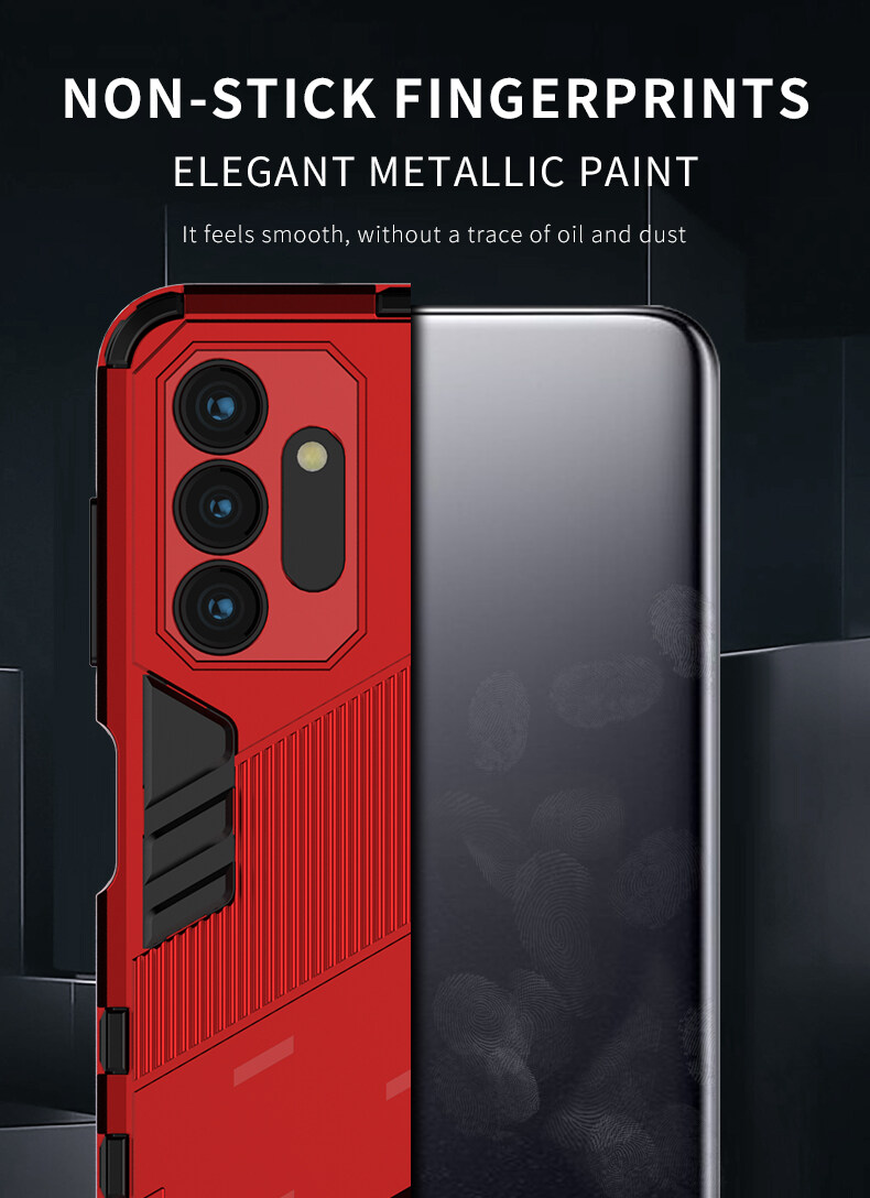 For Samsung Galaxy A33 5G Case Camera Protection Back Cover Bumper with Kickstand Phone Stand Hardcase. 