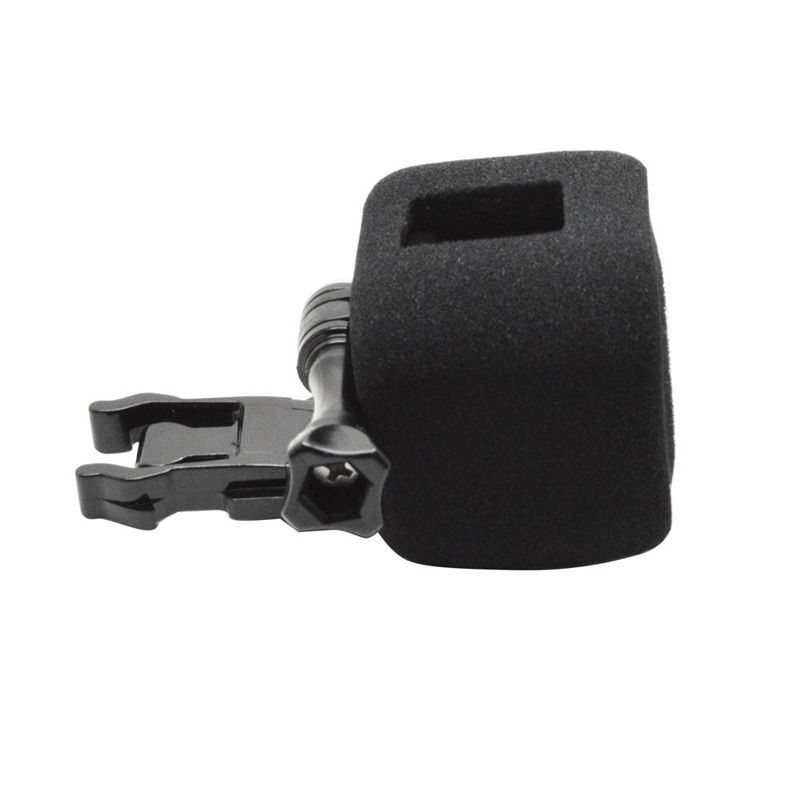Wind Noise Reduction Windproof Sponge Foam Cover for Gopro Hero 5 4 Session Cam - black. 