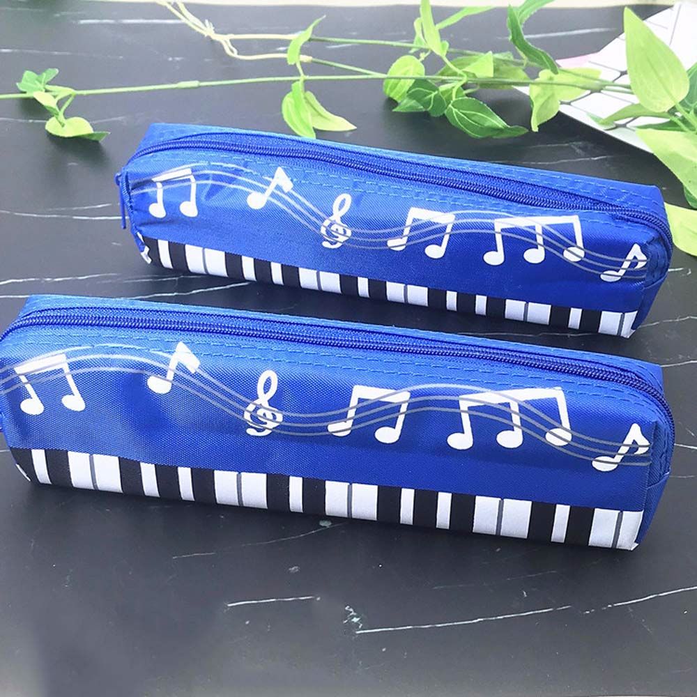 New Boy Creative ingle Layer Pen Bag chool tationery Muic Box Muical Pencil Cae tudent Pencil Cae Piano Note Pencil Bag Muical Note Piano Pouch. 