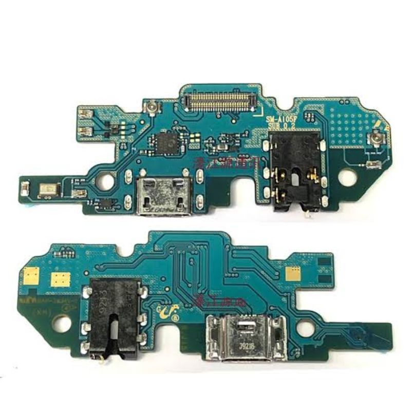 Charging Logic Board For SAMSUNG GALAXY A10 (SM-A105) Charging Port For A10 (SM-A105) USB Plug PCB Dock Connector Spare parts