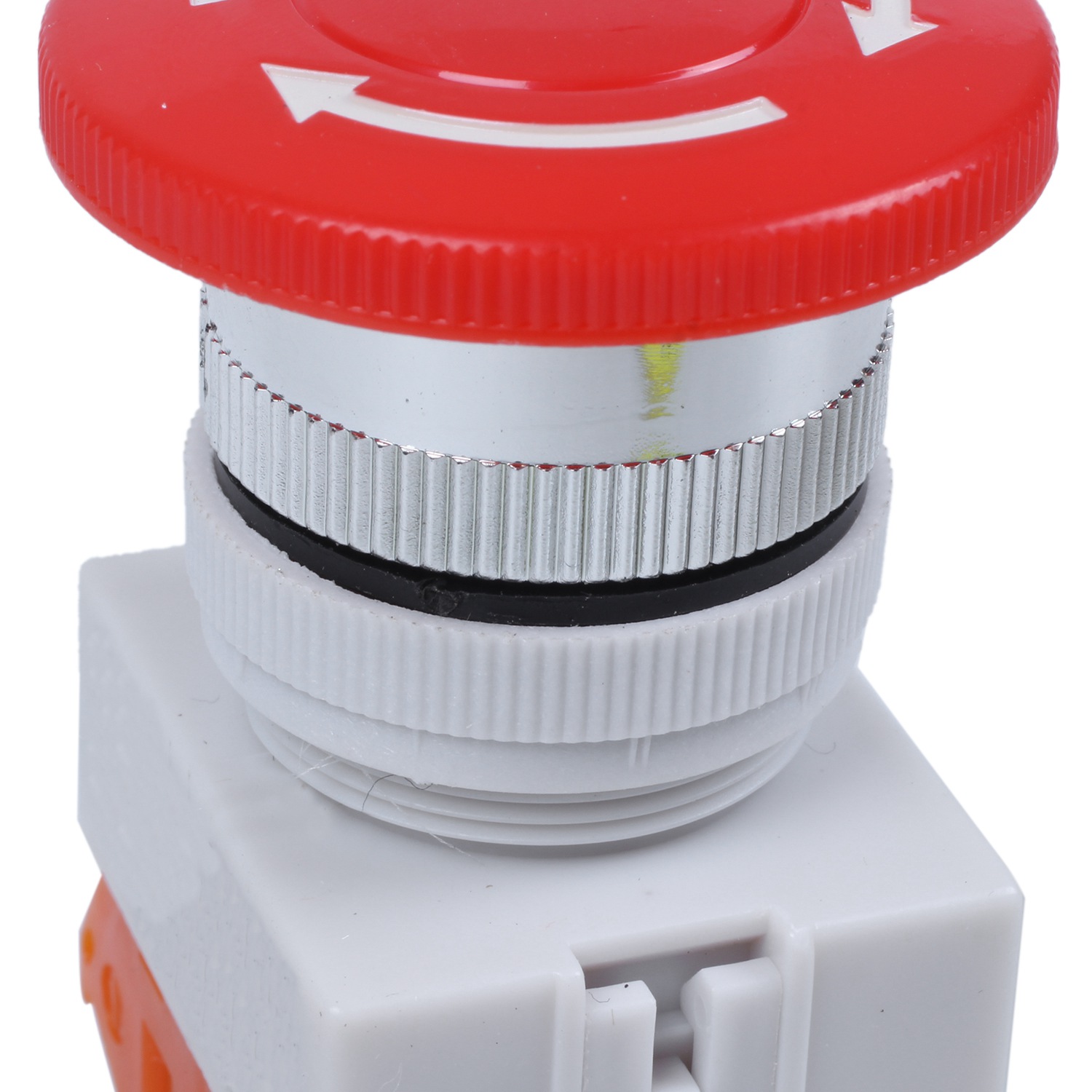 Red Mushroom Cap 1NO 1NC Emergency Stop Push Button Switch AC 660V 10A. 