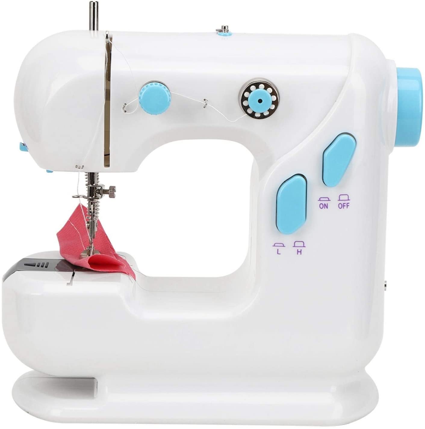 306 Portable Dual Speed Mini Sewing Machine Double Thread & Speed with ...