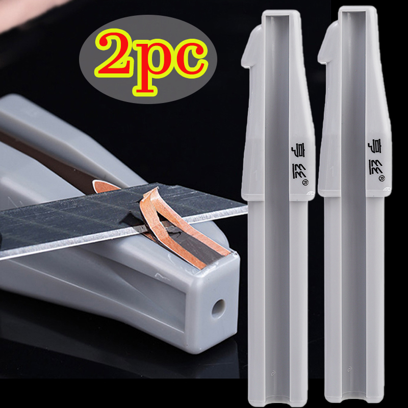 Eyebrow Pencil Sharpener 2 in 1 Duckbill-Shape Eyebrow Sharpener Auxiliary Tool Peel Off Brow Pencil for Sharpening Brow Pen Tip