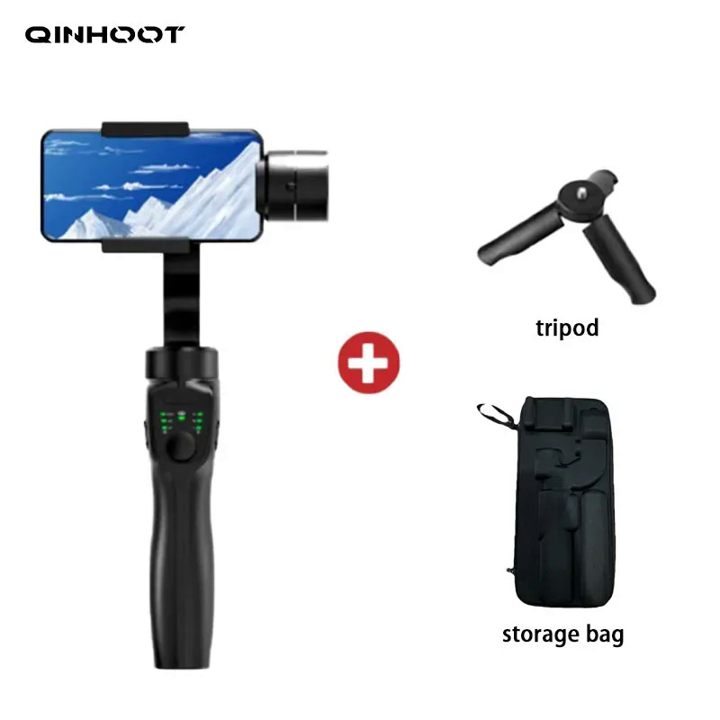F8 Handheld 3-Axis Gimbal Phone Holder Anti Shake Video Record Stabilizer for Xiaomi iPhone Cellphone Smartphone. 