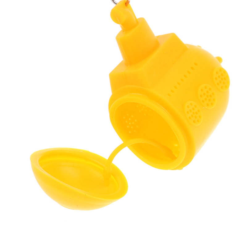 Submarine-Shape Tea Infuser Strainer Silicone Tea Bag Leaf Filter Diffuser. 