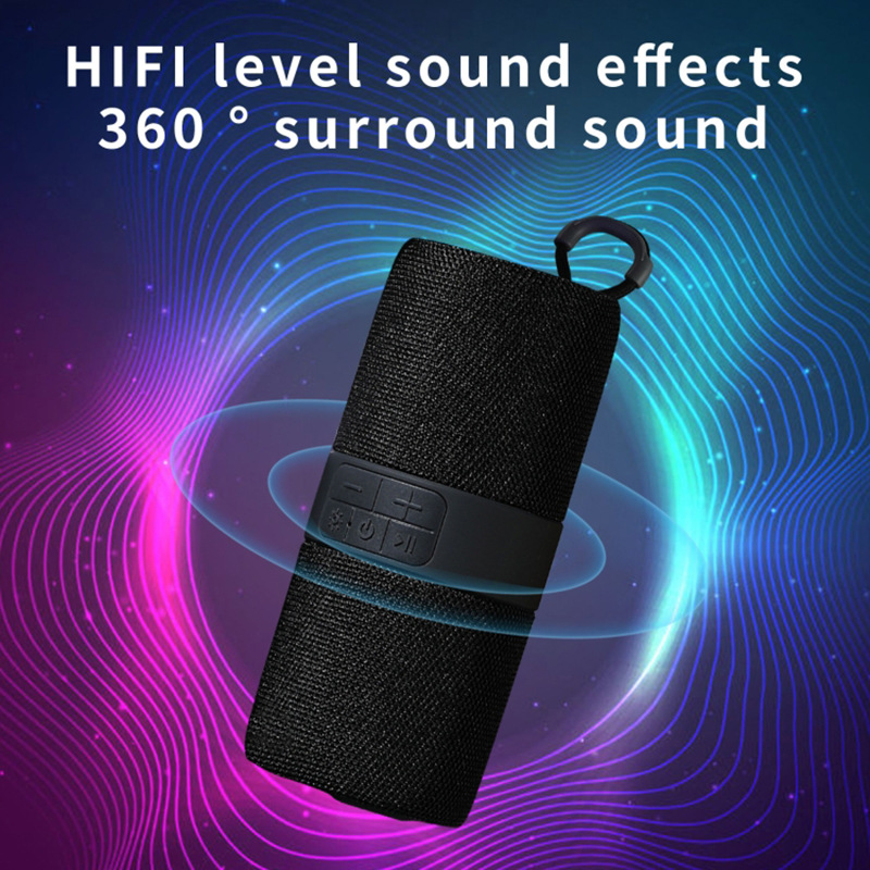 TG671 Bluetooth Speaker Outdoor LED Portable TWS Wireless Subwoofer Support TF FM Dual Bass Loudspeaker 1200mah Hands Free Call. 