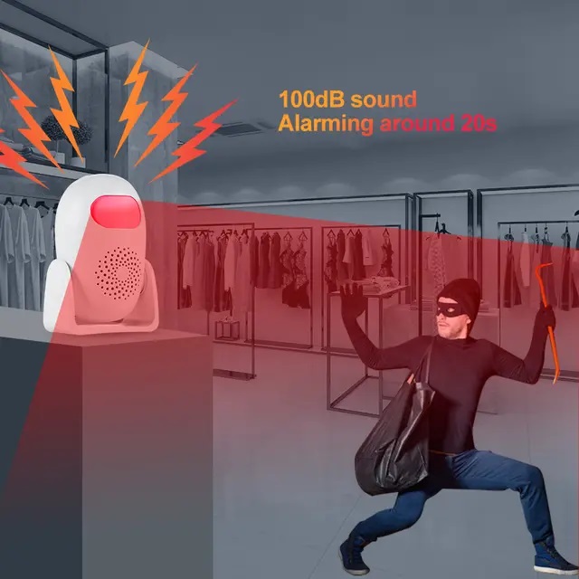 KERUI M120 Smart Home Security Alarm / PIR Alarm System Motion Sensor Alarm Detector / Motion sensor alarm device. 