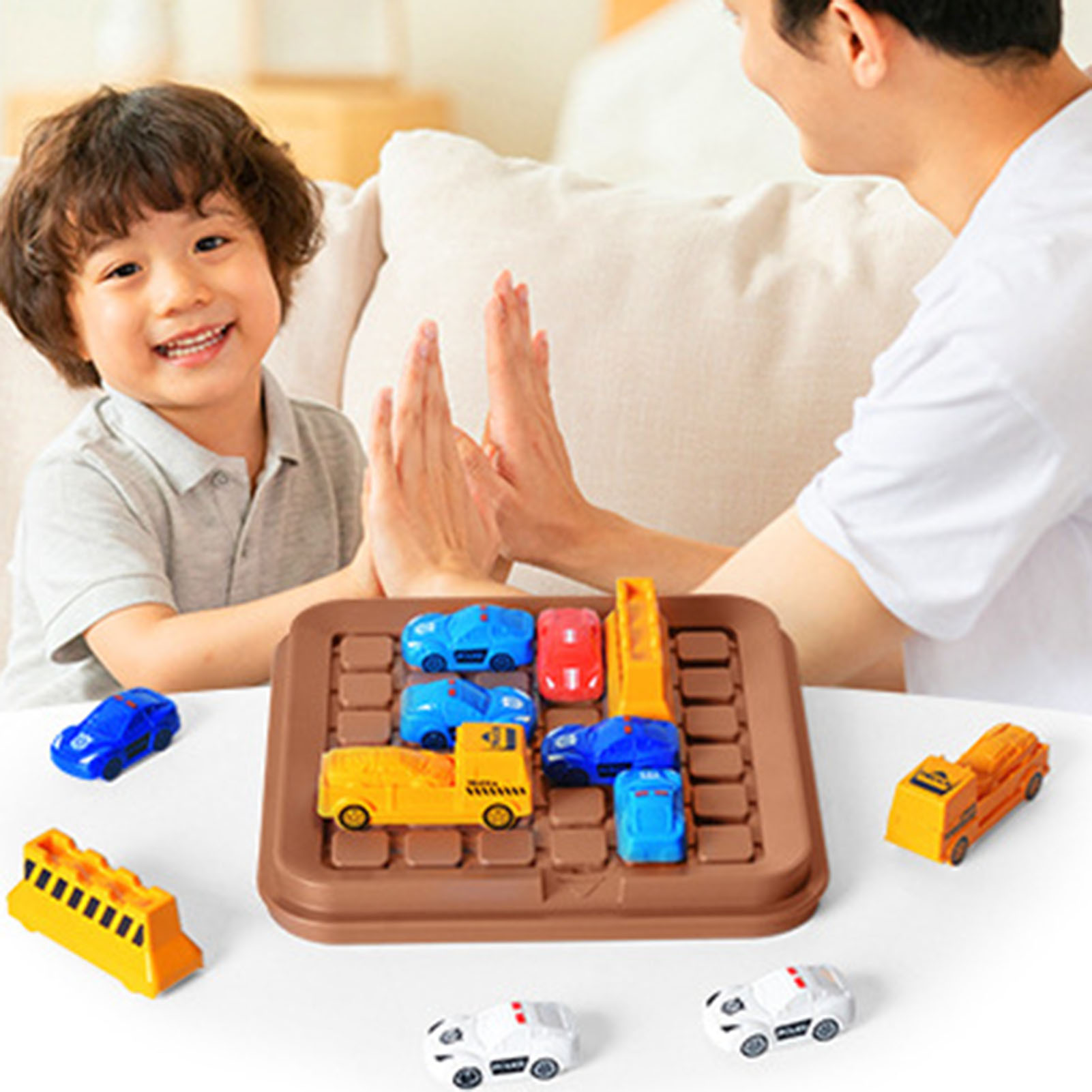 Traffic Jam Toy Improve Concentration Traffic Jam Logic Kids Toy