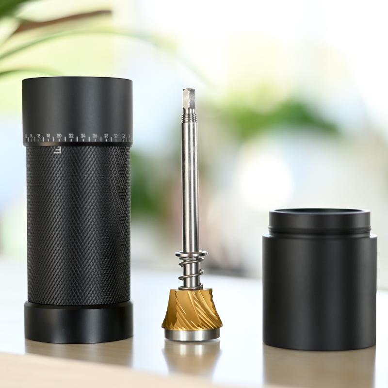 2023NEW JAFFEE J2S manual coffee grinder with 38mm 7core burr 3 bearings portable coffee mill Adjustable espresso grinder