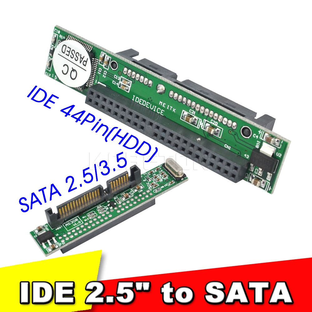 IDE 44pin 2.5 to SATA PC Adapter Converter 1.5Gbs Serial Adapter Converter ATA 133 100 HDD CD DVD Serial Hard Disk. 