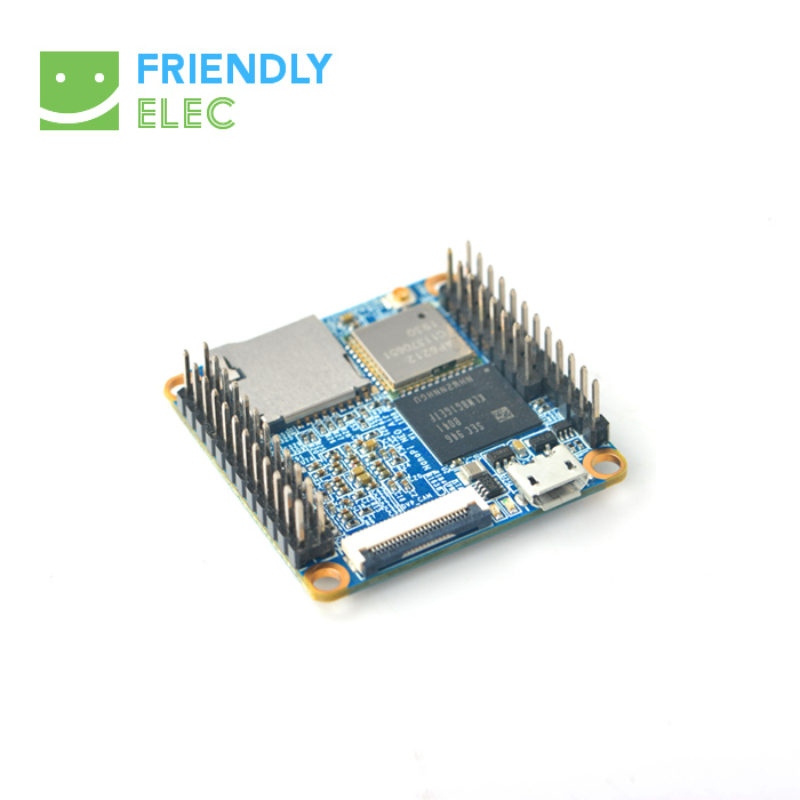 Ultra small NanoPi NEO Air, Quanzhi H3, IoT development board, WiFi Bluetooth, UbuntuCore. 