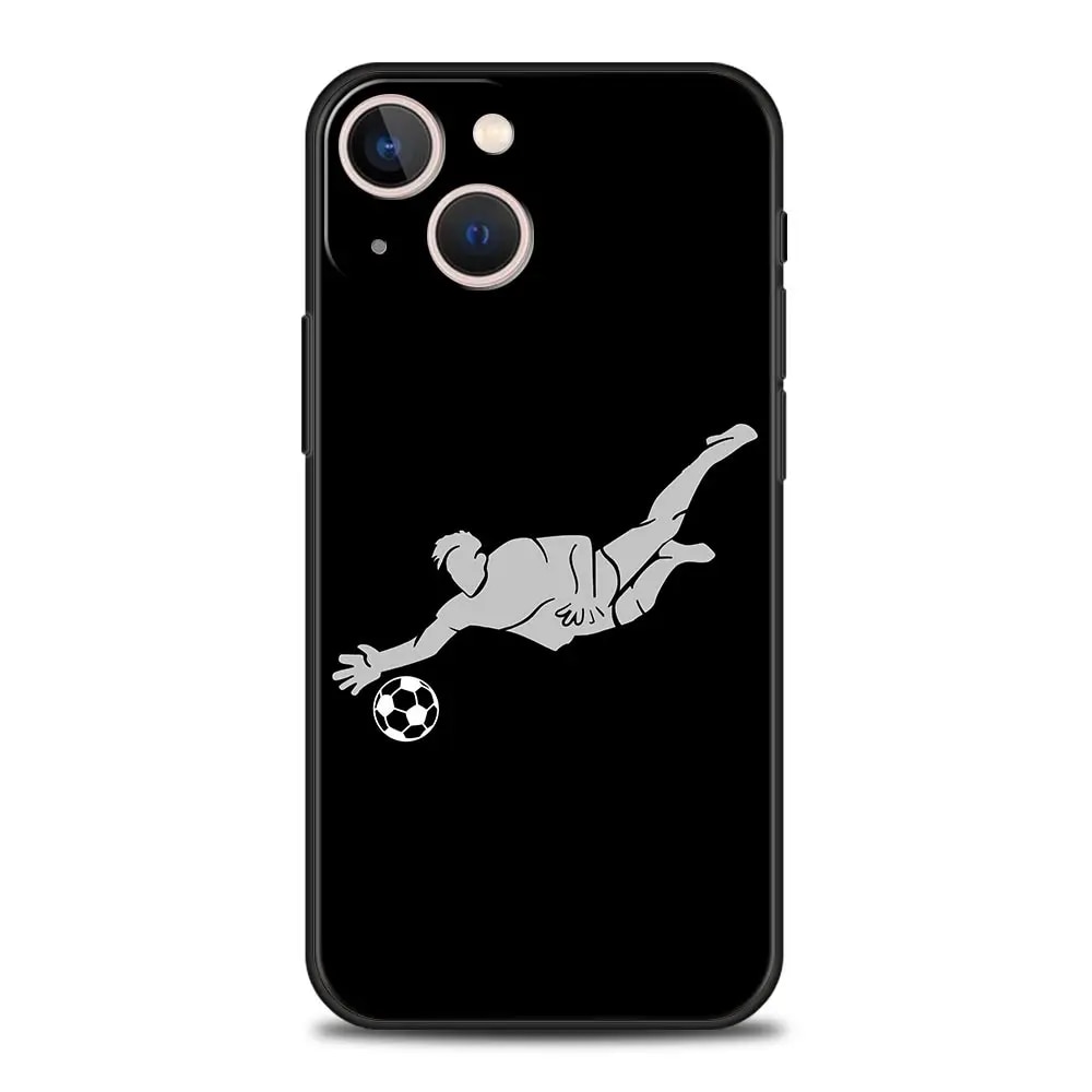 Football Iphone 11 Soccer Cases Football Player Soccer Art Luxury