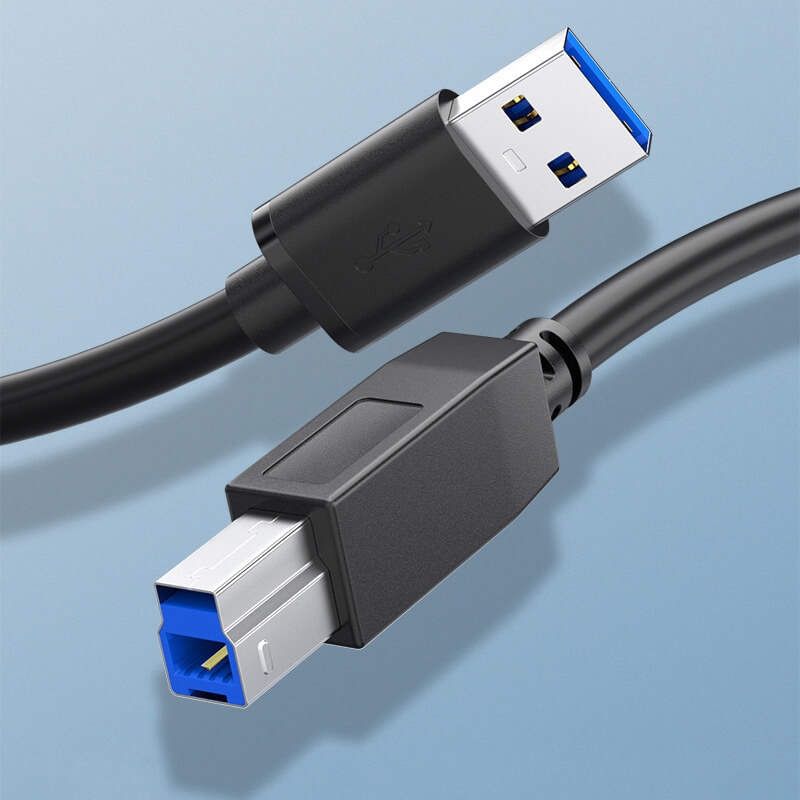 USB Type A To USB3.0 Type B Printer Cable High-speed Square Port Data Computer Connection 1m 2m 3m. 