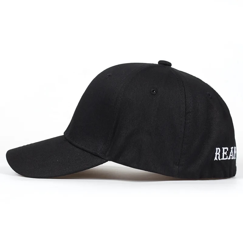 【DIV MALL】（NEW）Brand Black Hats Sons Anarchy For Reaper Crew Fitted Baseball Cap Men Letters Embroidered Hat Hip Hat For Men. 