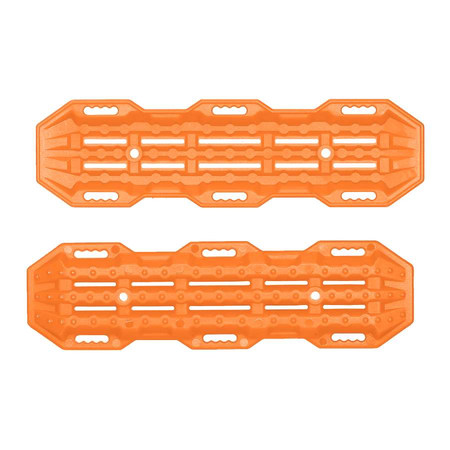 2Pcs Plastic Sand Ladder Recovery Ramps d for 1:10 RC Crawler Axial SCX10 Tamiya CC01 TRX-4 D90 MST CFX,Orange. 