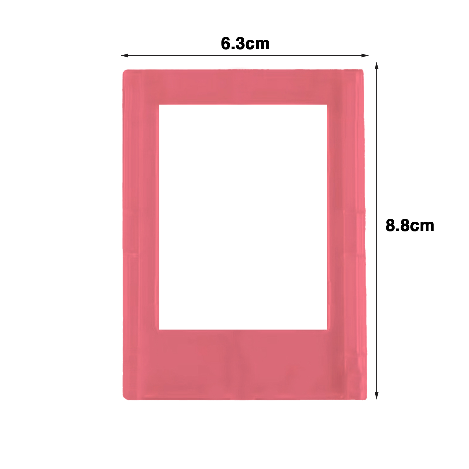 Polaroid Photo Frame 3 Inch Magnetic Acrylic Picture Frame Photo Display Stand Transparent Instant Film Camera Photo Holder Stylish Practical Home Decor 3-inch Photo Frame. 