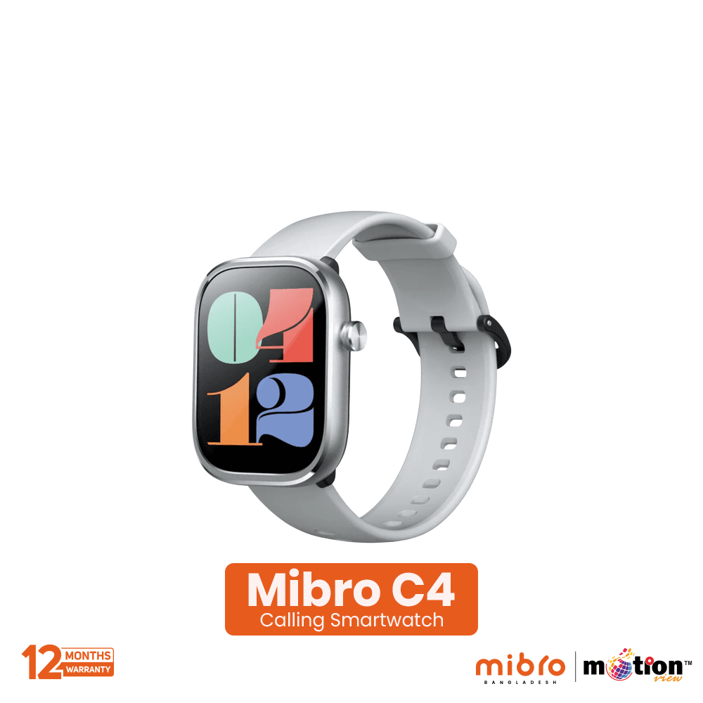 Mibro Smart Watch C4 with 2.01" HD Display. 