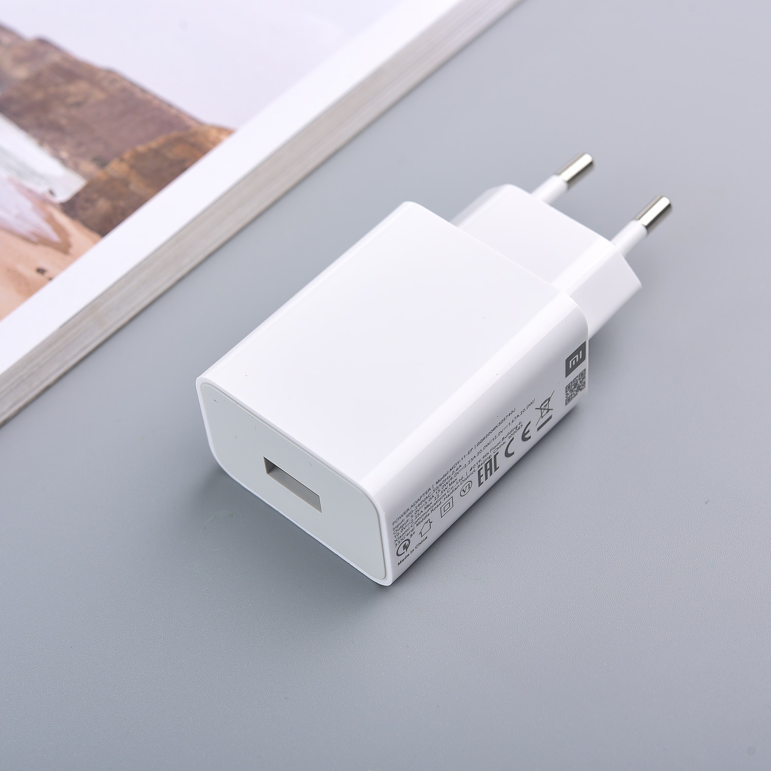 【The road to happiness Store】Xiaomi Mi MDY-11-EP Quick Charger USB EU plug 22.5W Adapter Fast charging Type C Cable For Mi 10 lite 11 10 Redmi. 