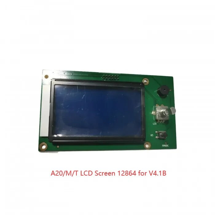 GEEETECH 3D LCD Screen 12864 and Flat Connect Cable non-integrated display for A20M A20 A20T GT2560 V3.1 V4.0 V4.1B MB. 