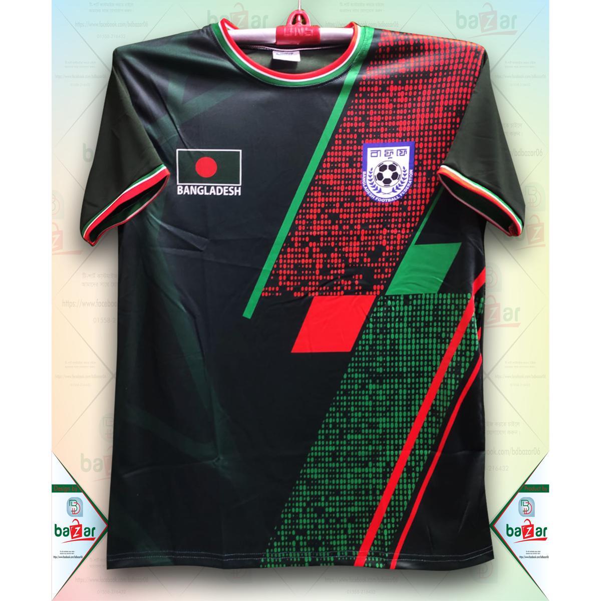 Bangladesh Football Jersey Short Sleeve Jersey: Buy Online At Best ...