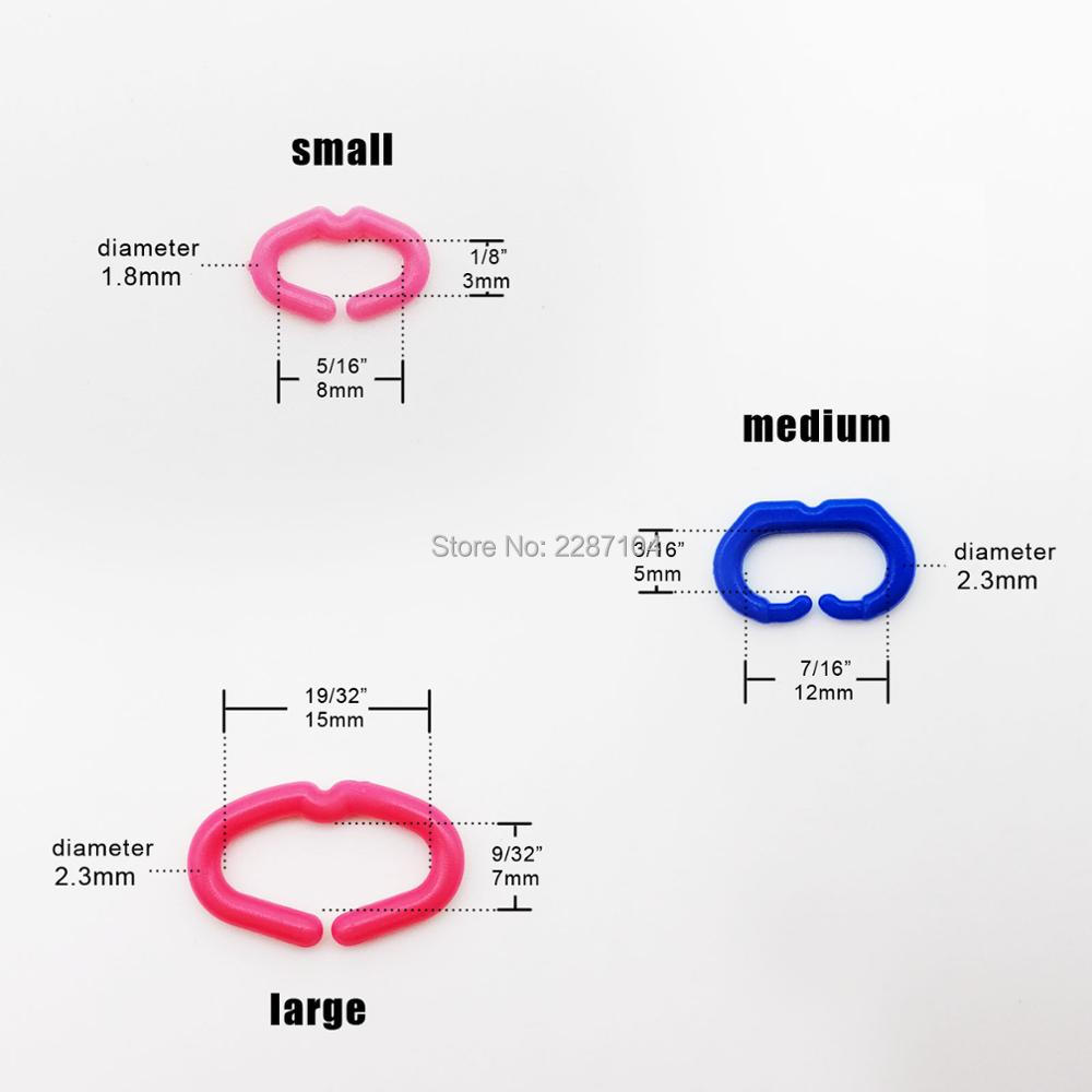 50pcs S M L size Chicken Beak Clasp Fasan Mouth Snap Ring Replace Peepers Eye Glasses Blinders Spectacles Anti-pecking Feed. 