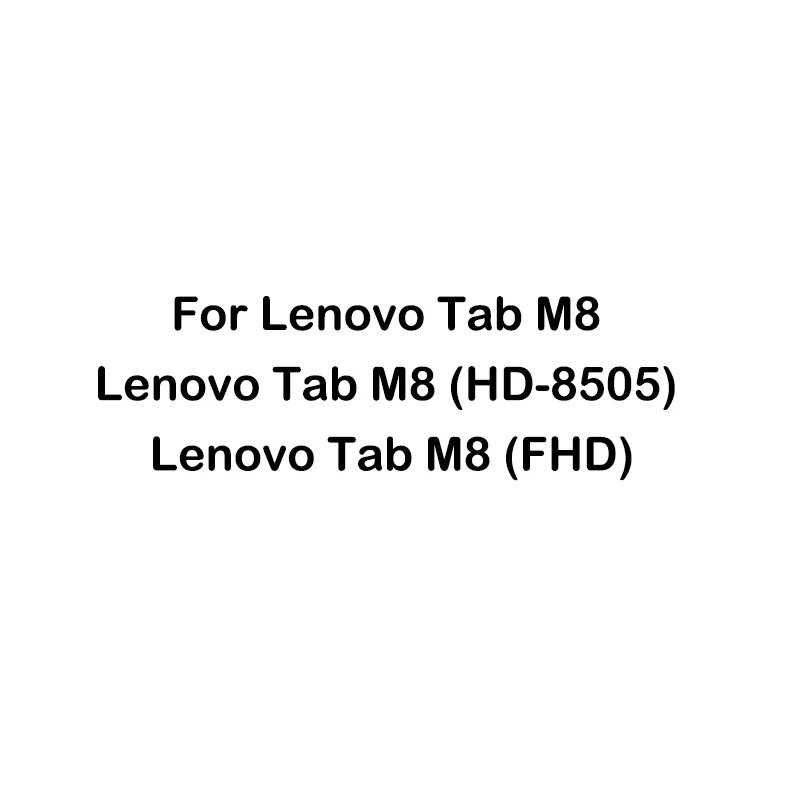 Clear Soft Tablet Case For Lenovo Tab E10 E7 E8 M10 P10 Tab 2 3 7 8 4 10 Plus M8 FHD TB-X8505 Case Silicone TPU Back Cover Bags. 