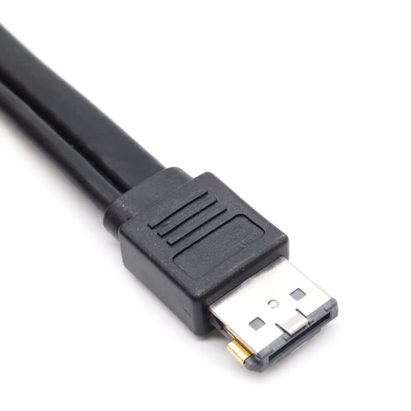 Sata 22pin to Esata Usb 2-in-1 Data Cable for 2.5inches Hard Drive Disk Converter Adapter Cable 19.7in Easy Drive Line. 