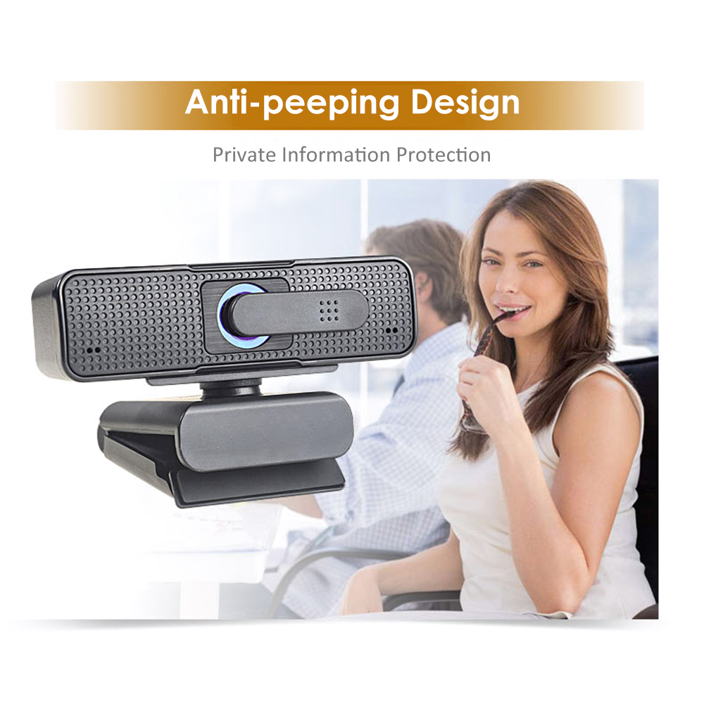ASHU 1920x1080P High Definition Video Webcam with Double Noise Reduction Mic Autofocus Function Web Cam USB2.0 Charging Port Computer PC Camera for Video Conference Live Streaming Recording Portable. 