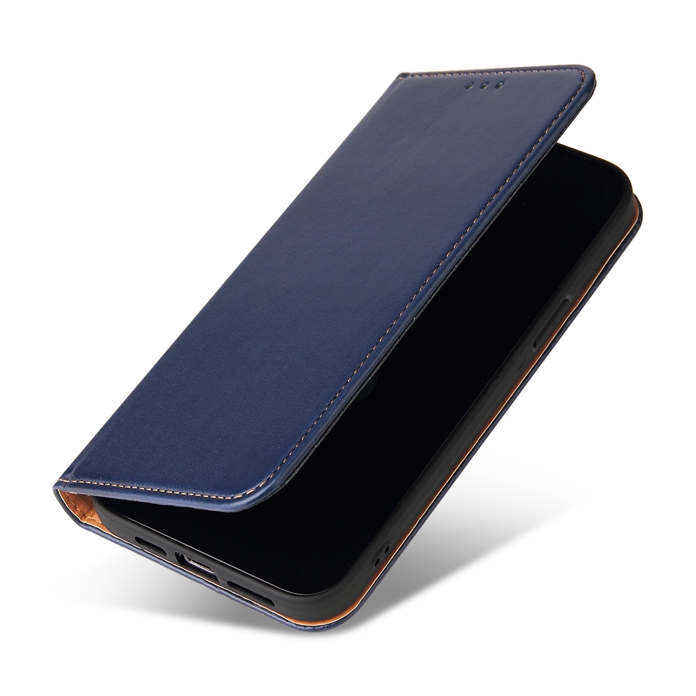 Fierre Shann PU Leather Texture Horizontal Flip Leather Case with Holder & Card Slots & Wallet For iPhone 13 Pro Max. 