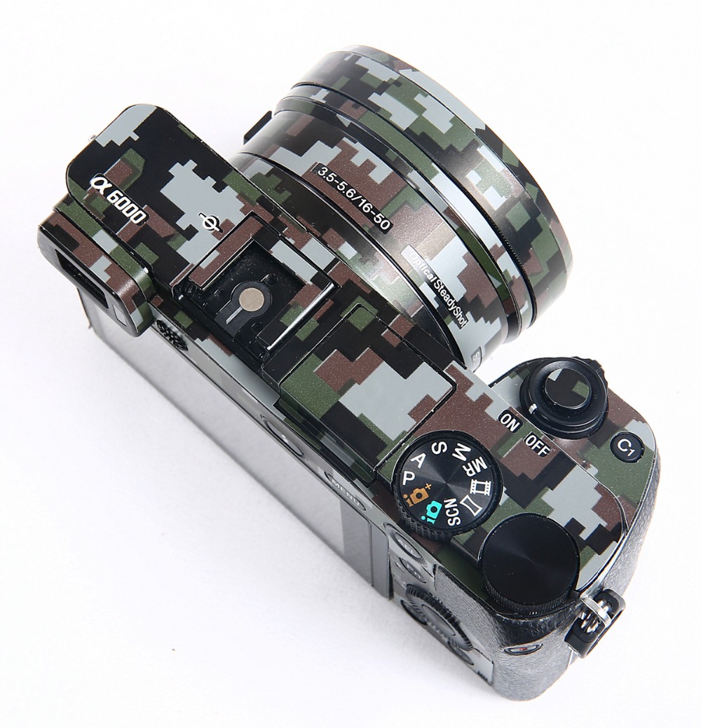 Anti-Scratch protective Sticker skin Film for SONY A6000 A6100 A6300 A6400 A6500 A6600 A6700 ZVE10 ZV-E1 custom made Coat Wrap. 