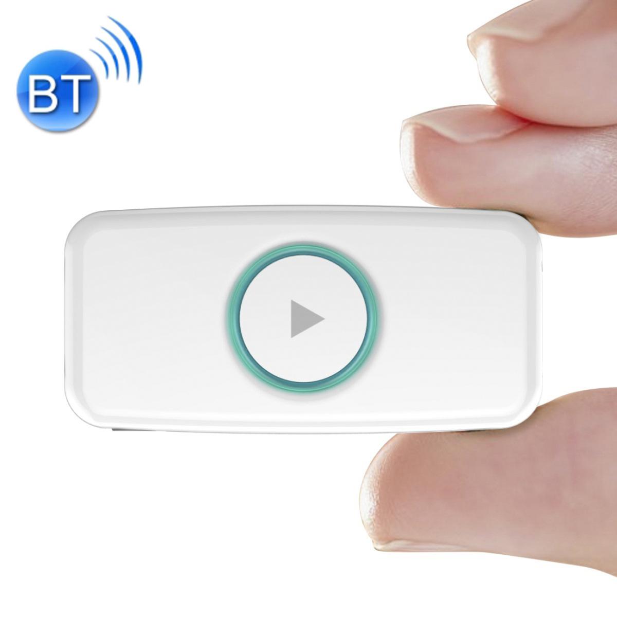 (New)Doosl DSER102 Mini Car Bluetooth Wireless Music Receiver with 3.5mm Stereo Input Jack(White)