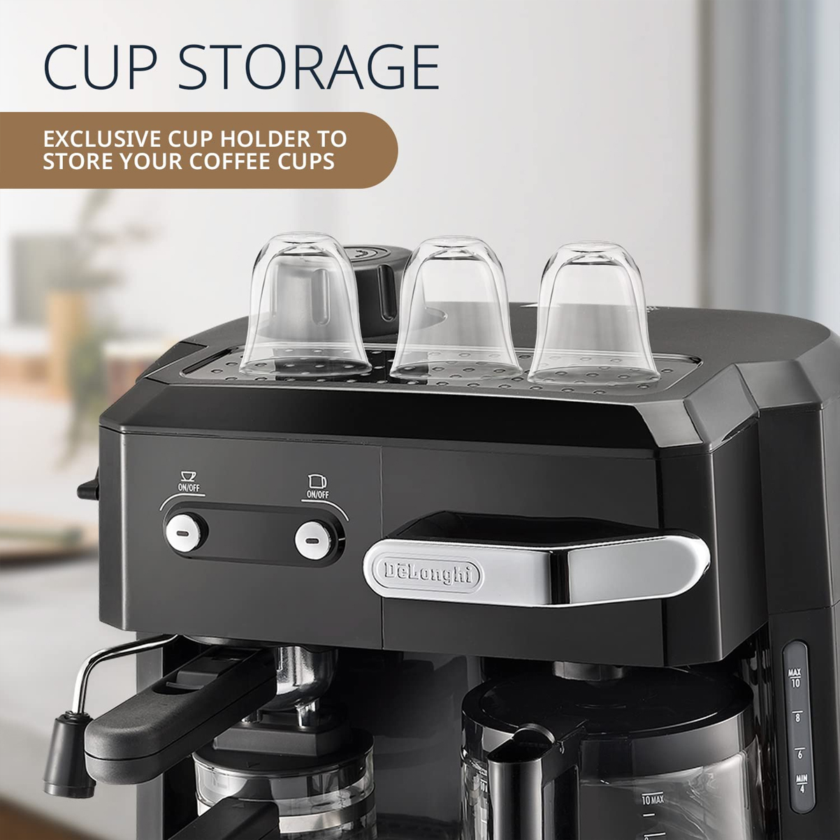 De'Longhi BCO320 Combi Espresso Coffee Maker. 