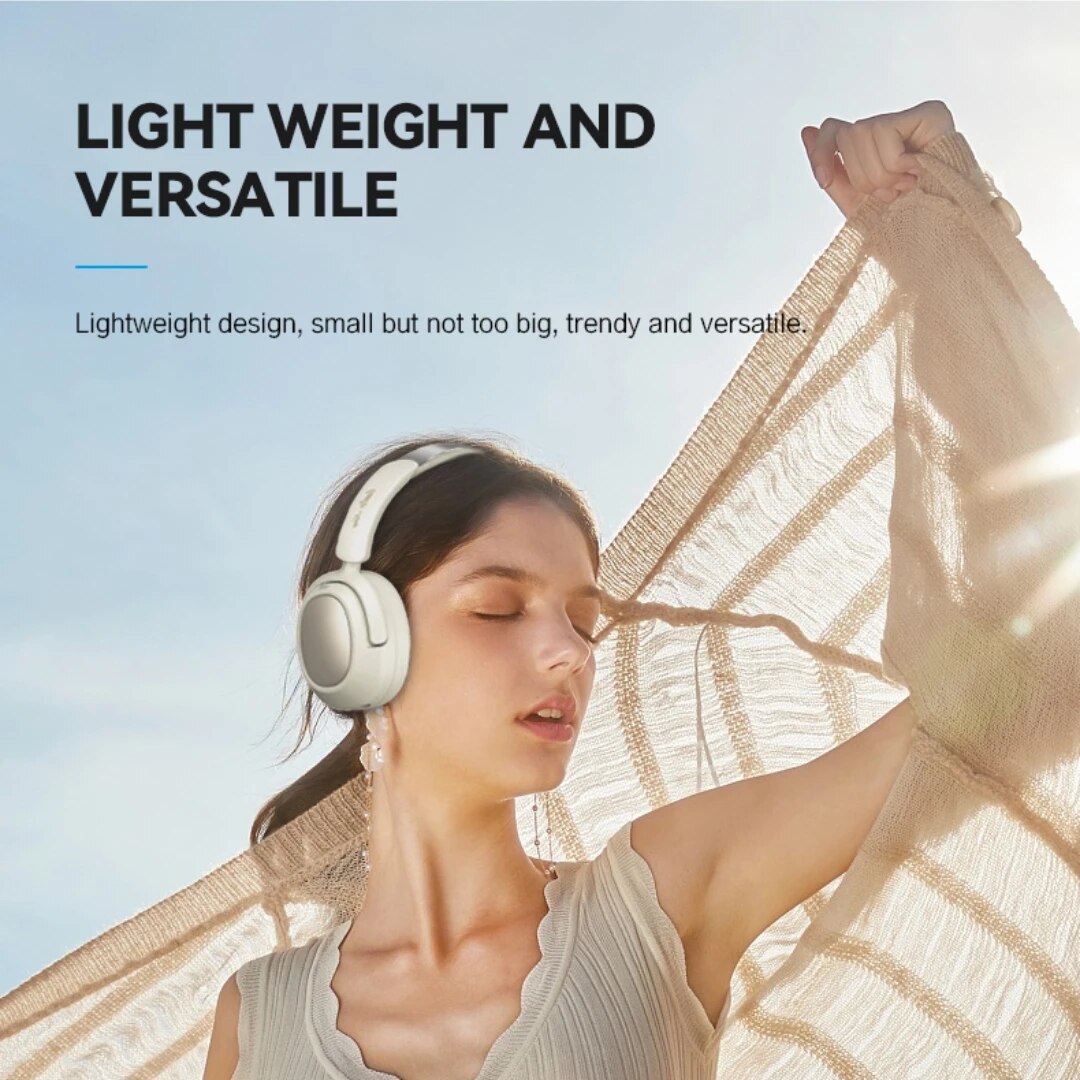 Professional Music Bluetooth Headphones For PS4 PS5 Xbox PC Mobiles Wireless/Wired Active Noise Cancelling Bass Gaming Headset. 