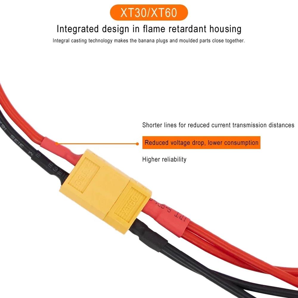XT30 XT60 Connection Cable External Battery for Xiaomi M365 /1S/ Pro 2 for Ninebot Electric Scooter Controller Connection Cables. 