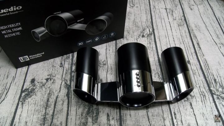 Bluedio US Wireless Home Audio Speaker System Patented Three Drivers Bluetooth speakers with Microphone Bass 3D Sound Surround. 