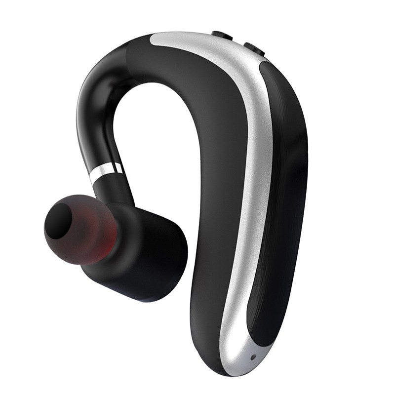 【3C VictoryEagle】K20 Single Ear Hanging Headset Bluetooth 5.0 Wireless Earphone Business Car Sports Headphone HIFI Sound