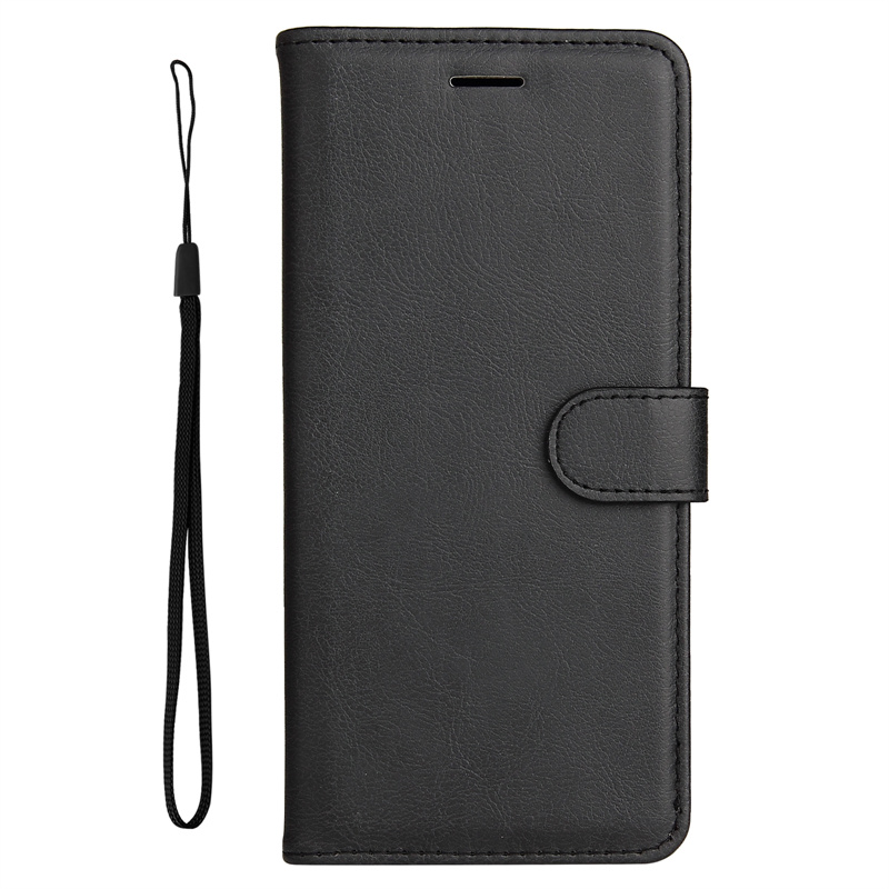 Classic Wallet Card Slots Case For Huawei P Smart Plus 2019 2020 2021 Z P20 P30 Lite Pro Honor X7A X8A Simple Phone Coque D06E. 