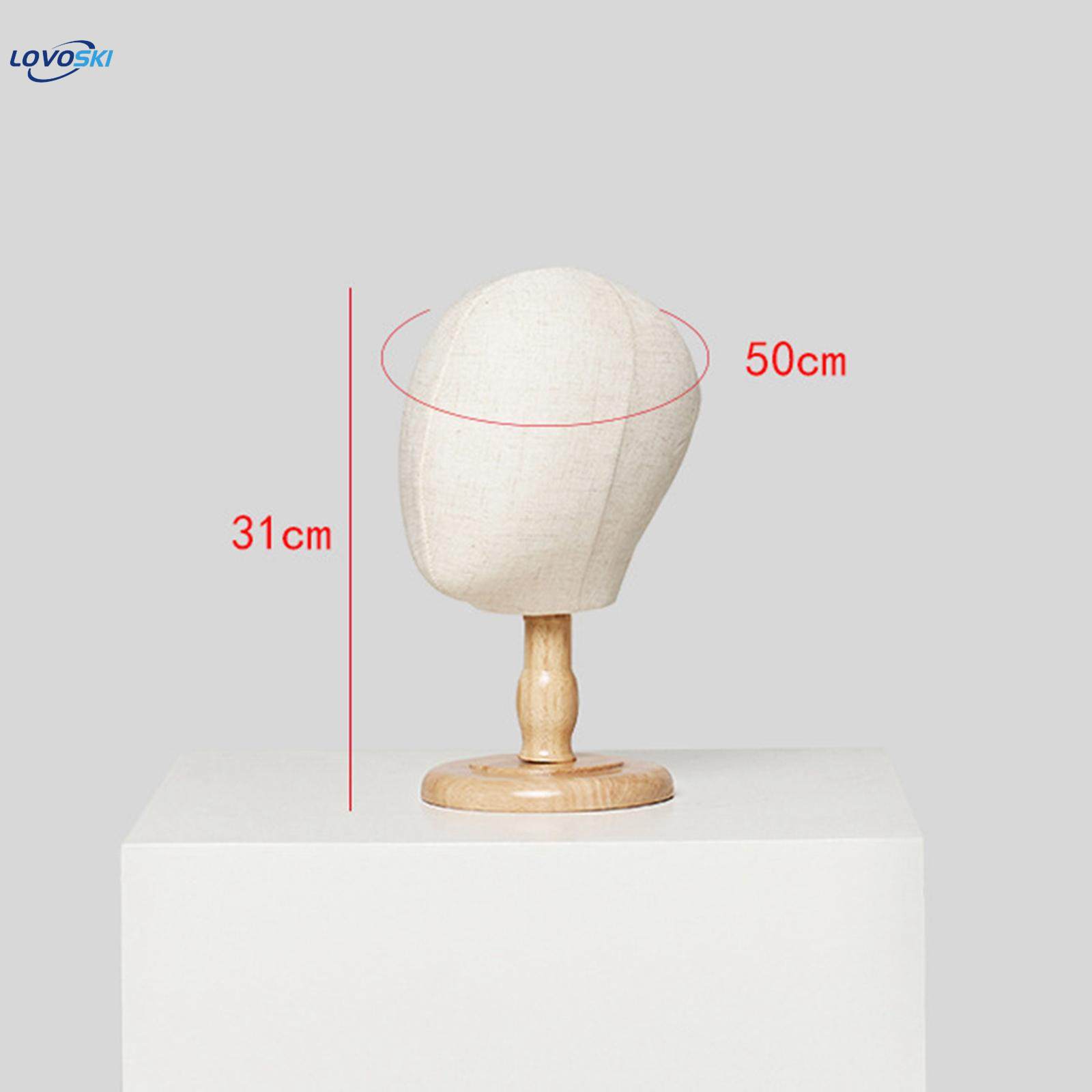 Hat Head Display Children Mannequin Head Model for Styling Drying Home Salon Total Height 31cm. 