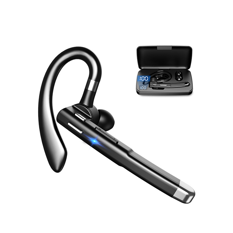 One piece dropshipping source factory FC1 wireless business bluetooth headset ENC call noise cancelling caller number Amazon. 