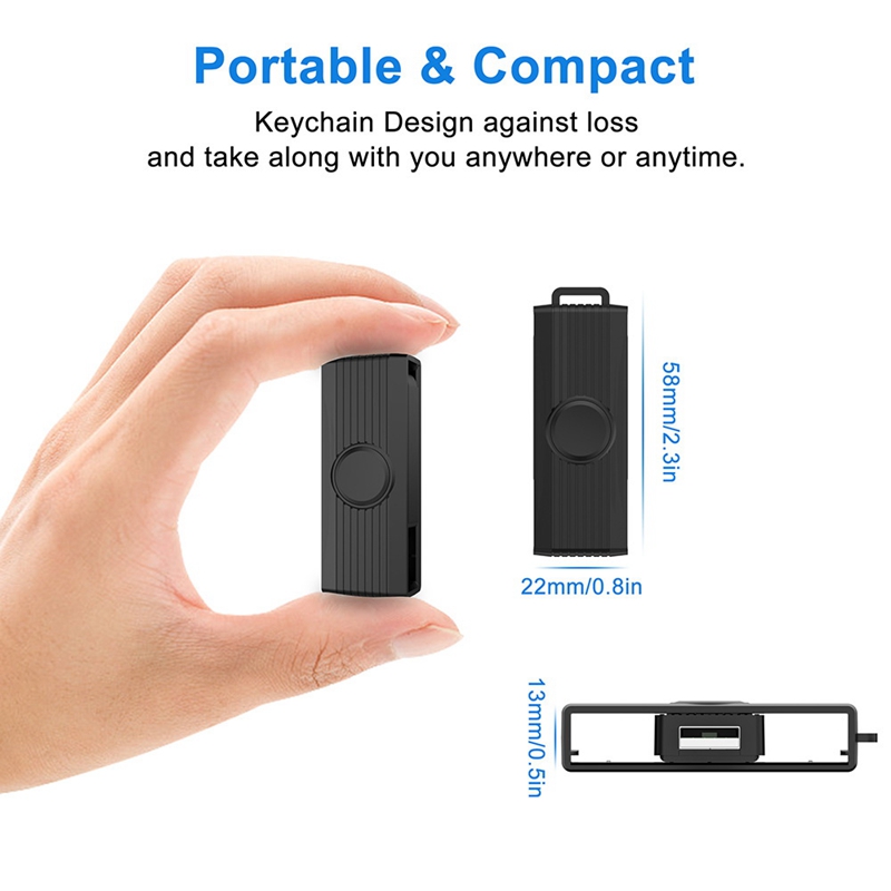 Smart Card Reader Smart Card/SIM/ID/CAC Card Smart Card Reader Adapter For Android Phones PC Computer. 
