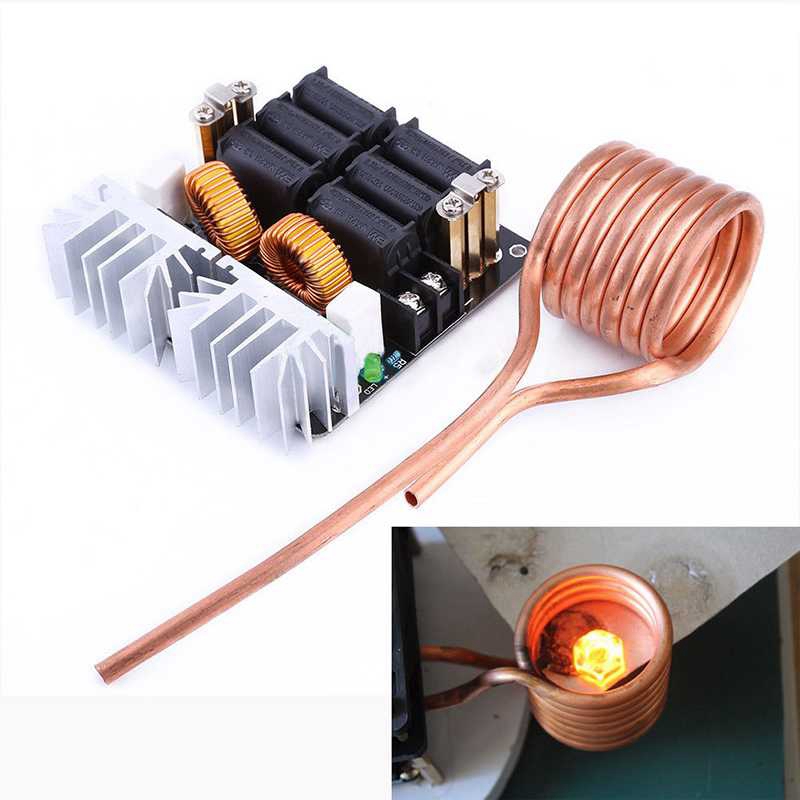 1000W 20A 53V ZVS Low Voltage Induction Heating Board Module Flyback Driver Heater DIY. 