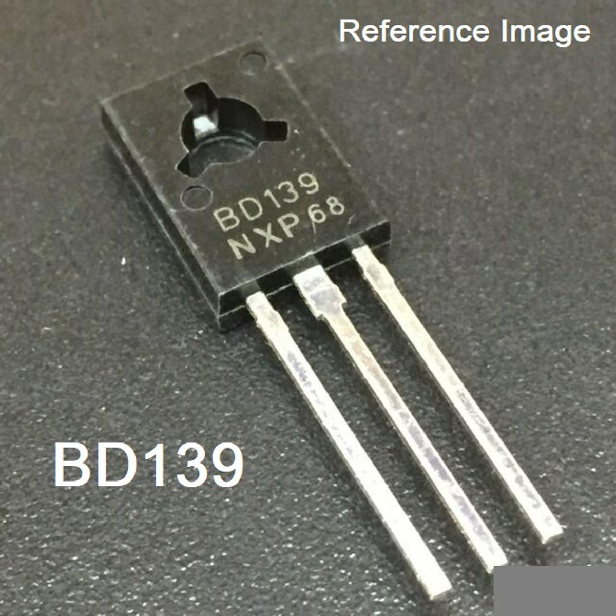 5Pcs- BD139 BD-139 BD 139 NPN Transistor 80V 1.5A NPN Power Transistor TO-126 Bipolar Transistor IC Medium Power Silicon NPN Triode Transistor 3 Pin Leads