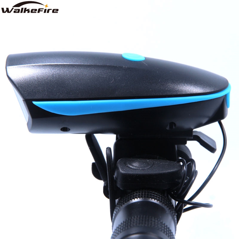 Rechargeable Bike Horn And Light 140 DB with Super Bright 250 Lumen Light 3 Modes. 