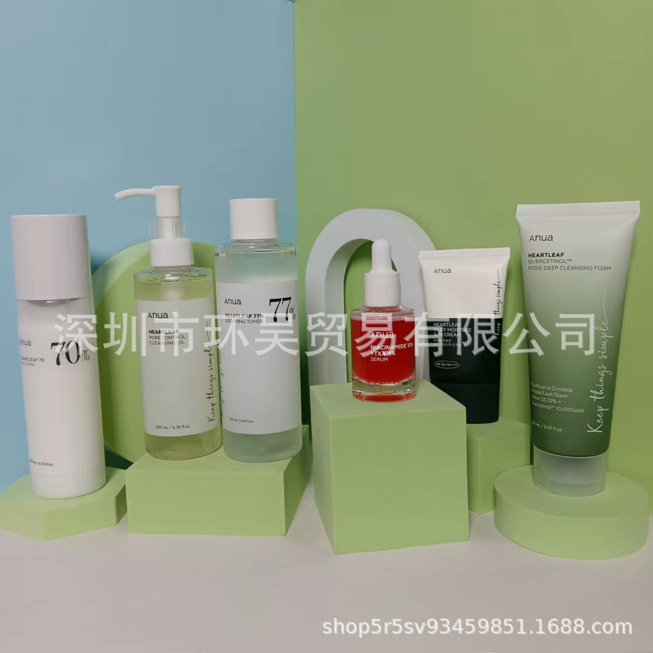 Cross-border spot red bottle Anua Dark Spot Correction Serum 10% niacinamide + 4% tranexamic acid. 