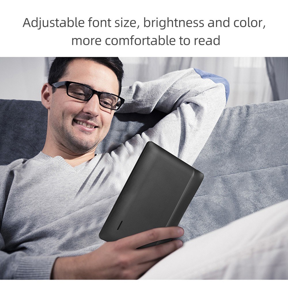 7-inch e-book reader with 8GB memory and long battery life. 