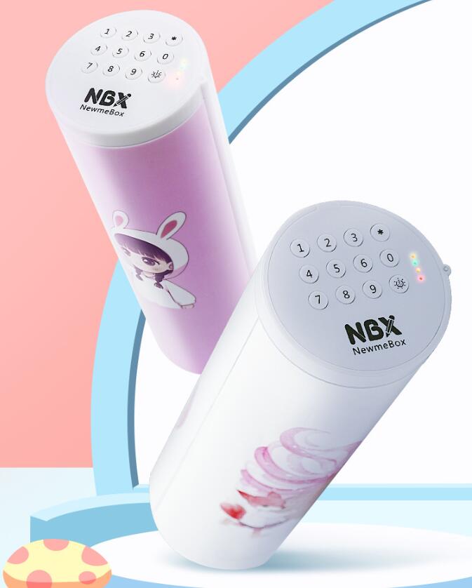 NBX smart electronic code lock pencil case multi-functional technology pencil box large capacity pencil box. 